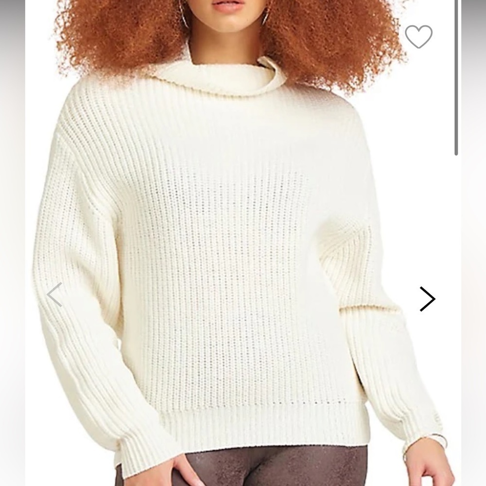 Slouchy Mockneck Sweater - New with tag